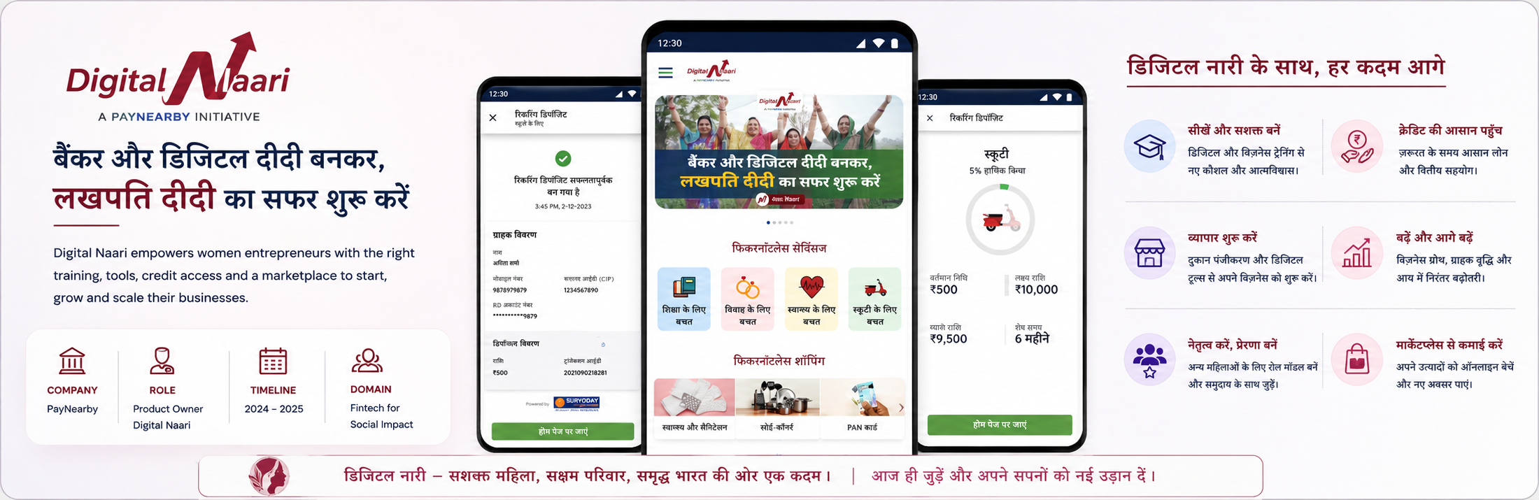 Digital Naari product screenshot